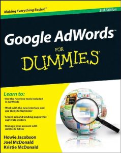 Google AdWords For Dummies cover