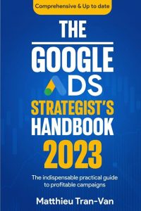 The Google Ads Strategist's Handbook 2023 cover