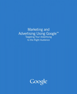 Marketing and Advertising Using Google book cover