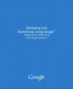 Marketing and Advertising Using Google book cover