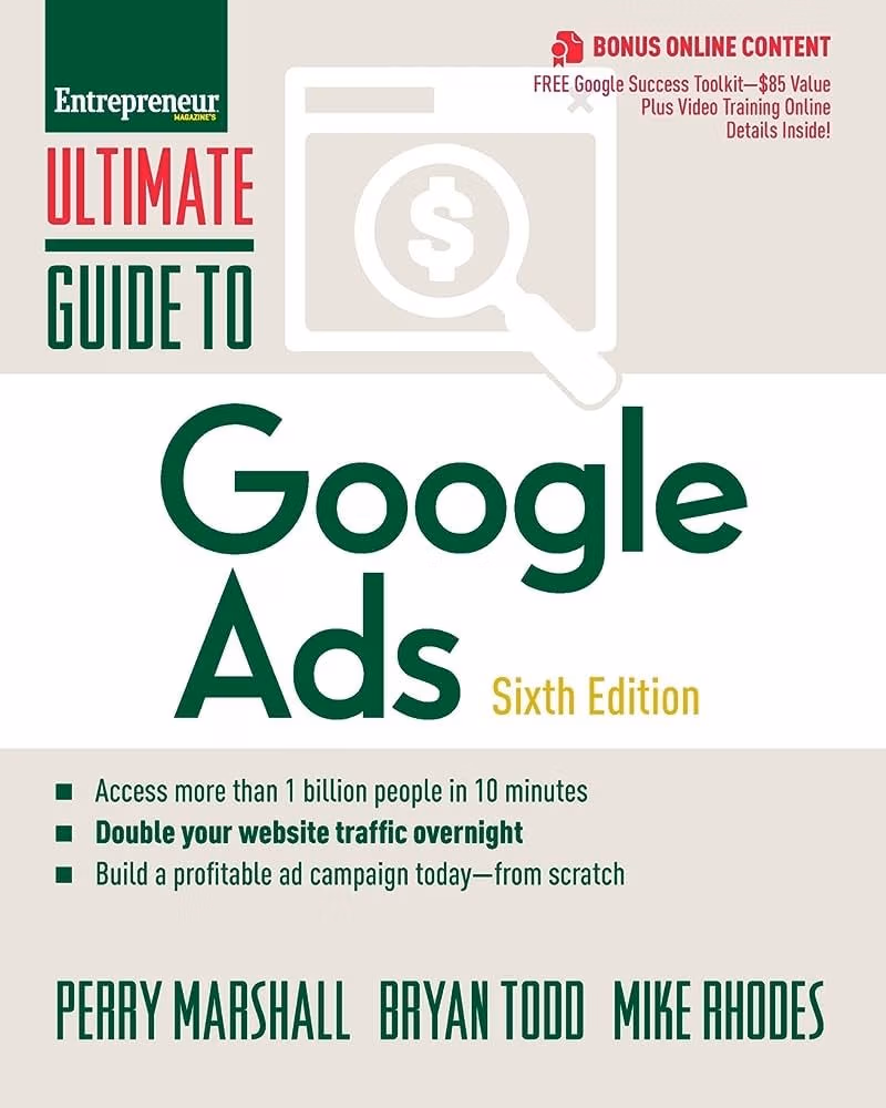 Ultimate Guide to Google Ads (6th Edition) cover