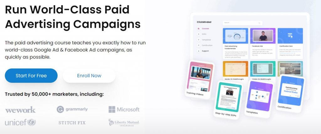 clickminded paid advertising campaigns