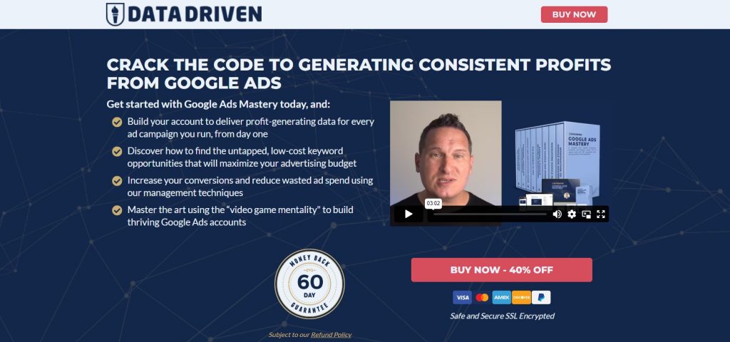 data driven google ads mastery