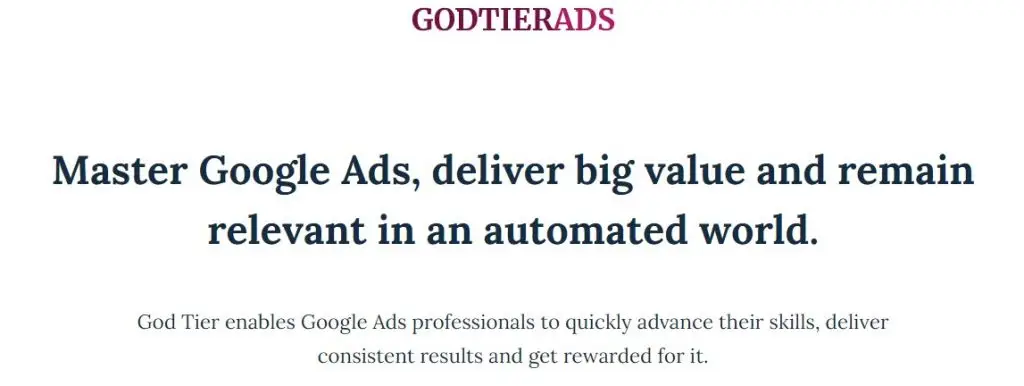 god tier ads