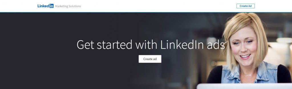 linkedin ads landing page