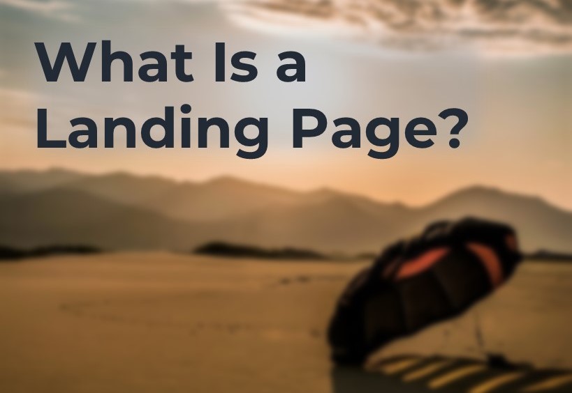 what is a landing page