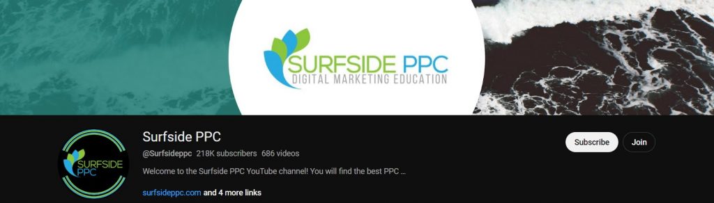surfside ppc youtube channel