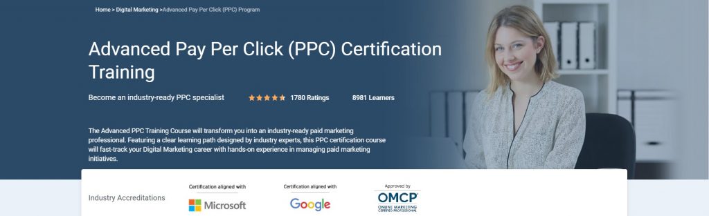 Advanced Pay Per Click (PPC) Certification Training