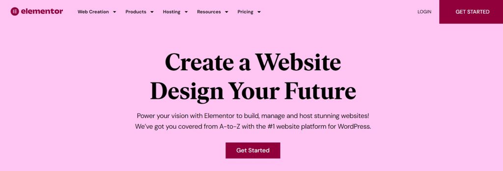 elementor landing page builder