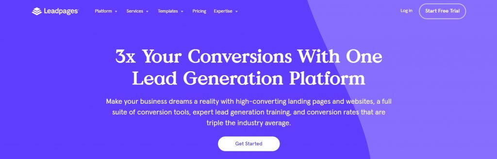 leadpages landing page builder